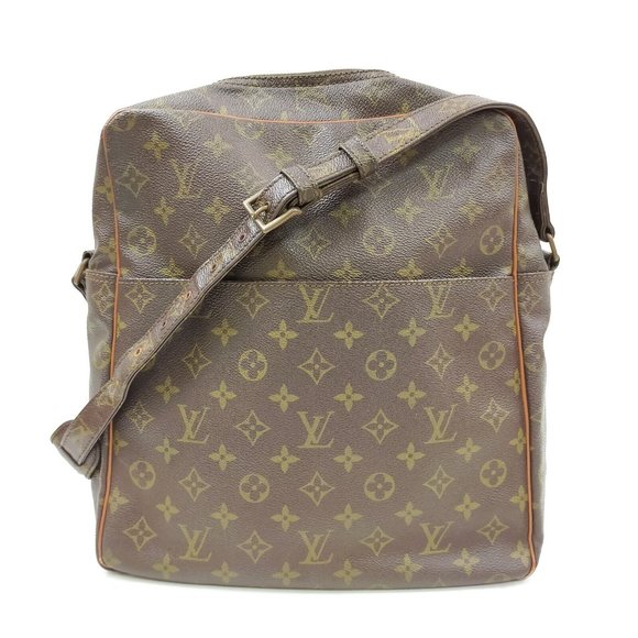 LOUIS VUITTON Shoulder Bag Marceau Gm Monogram Brown Coated Canvas Tote - Picture 5 of 10